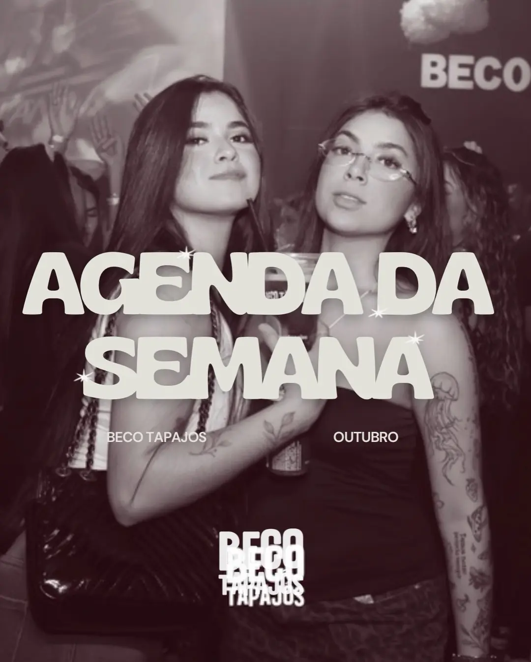 Flyer de DJ Cobain, D'Andrea, Mike e DJ Guss