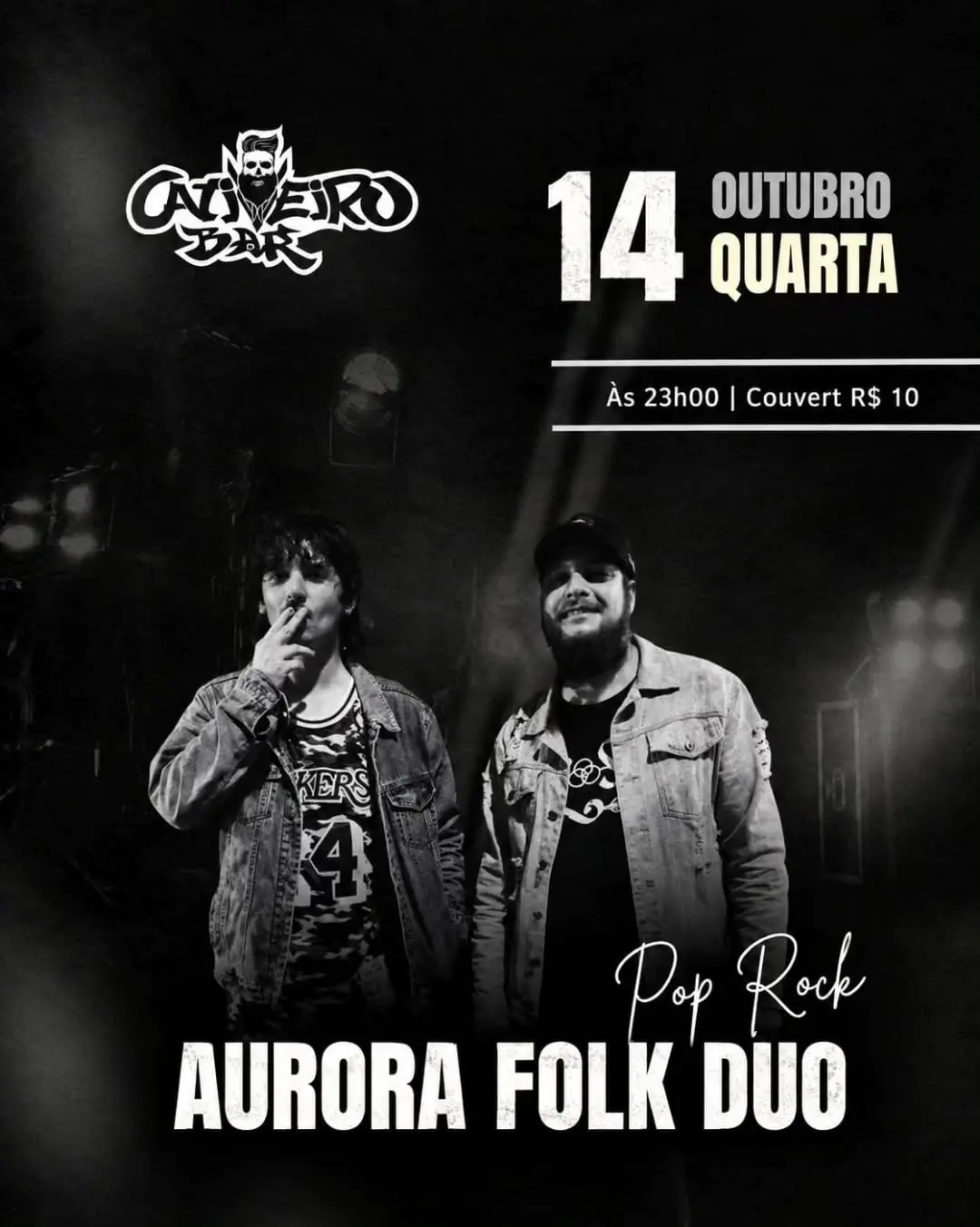 Flyer de Aurora Folk Duo