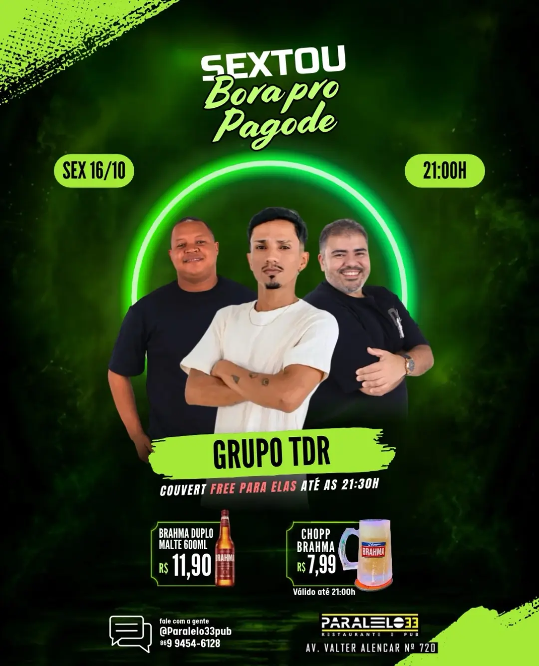 Flyer de Grupo TDR