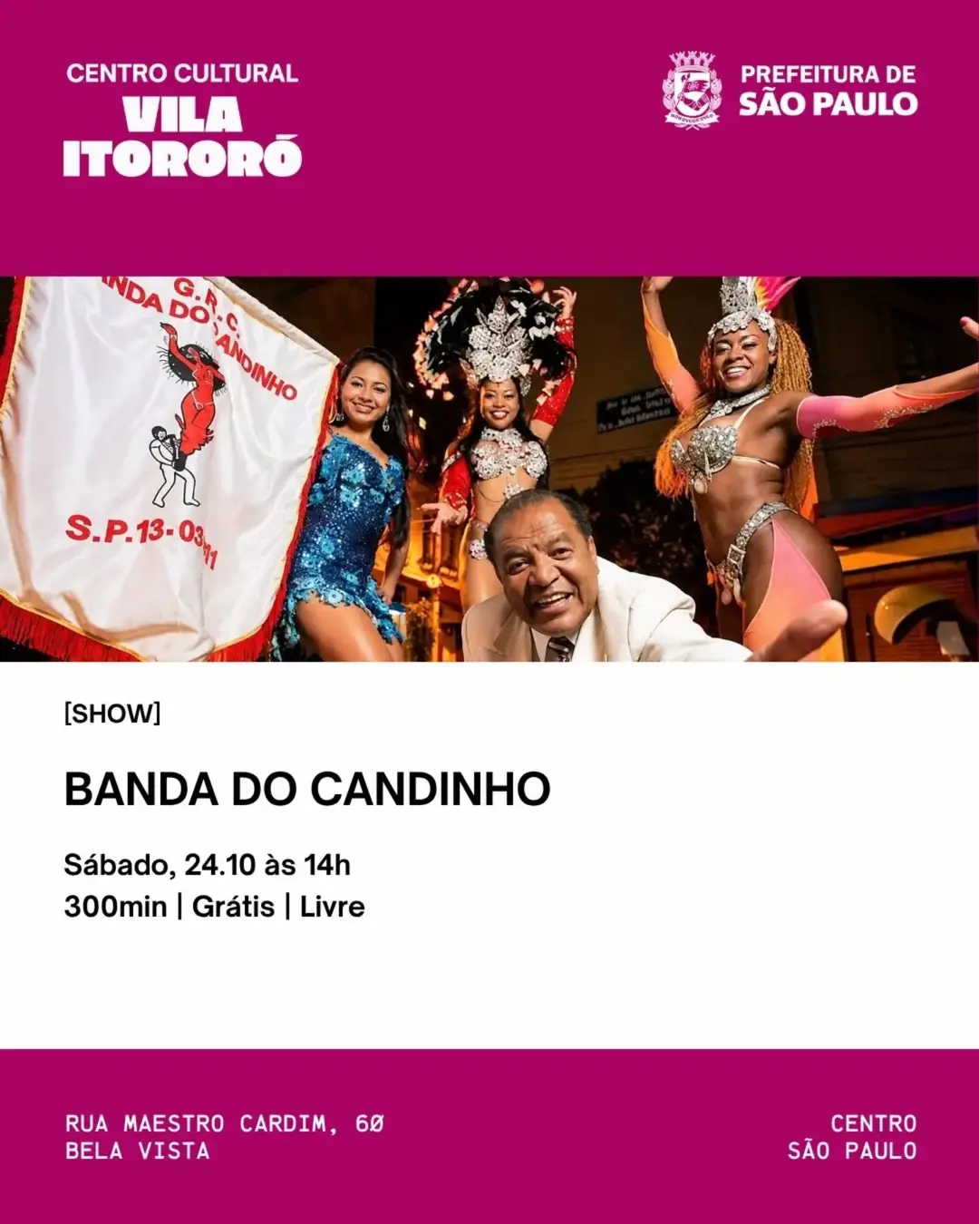 Flyer de Banda do Candinho