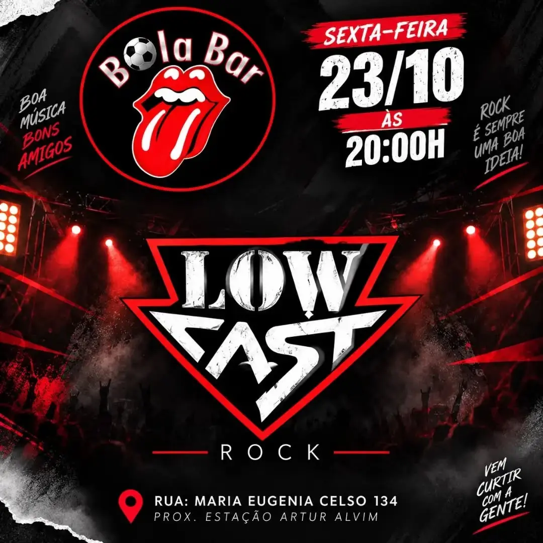 Flyer de LOW FAST