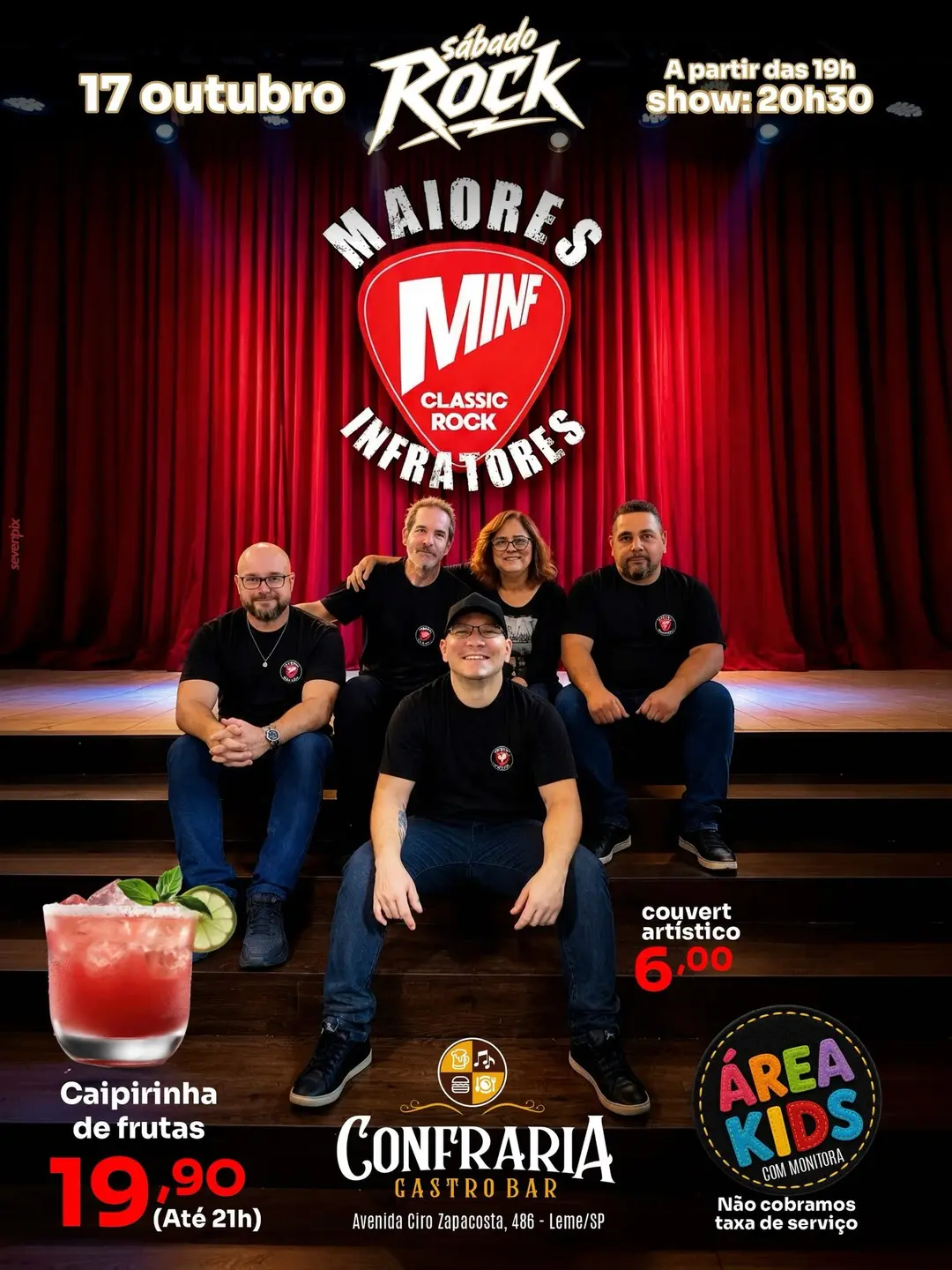 Flyer de Maiores Infratores