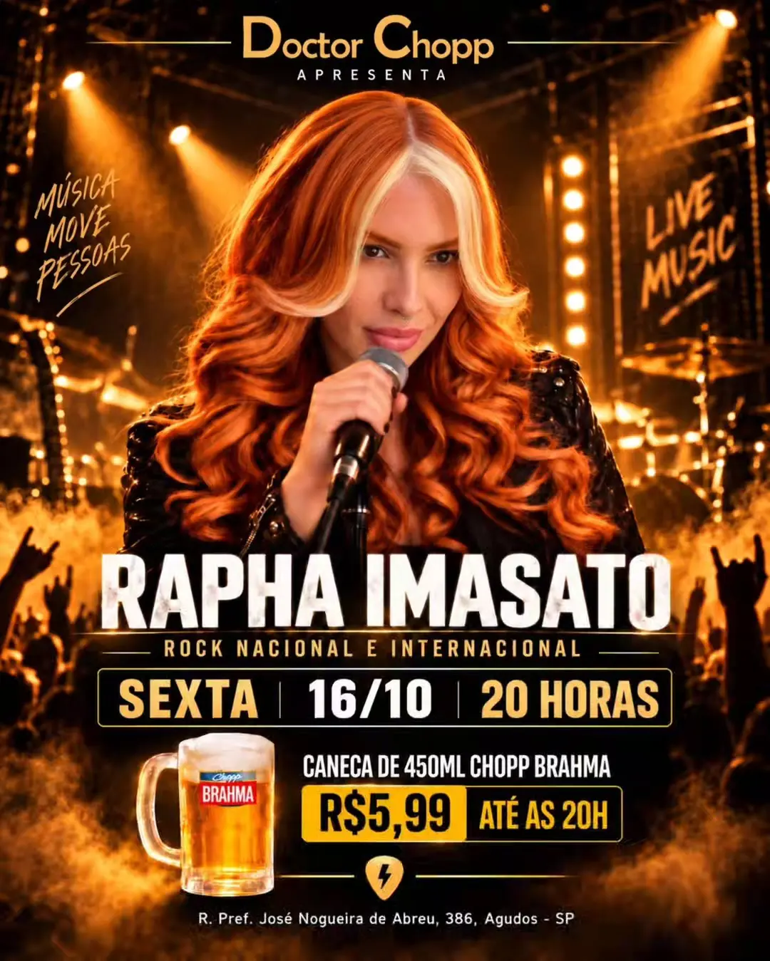 Flyer de Rapha Imasato