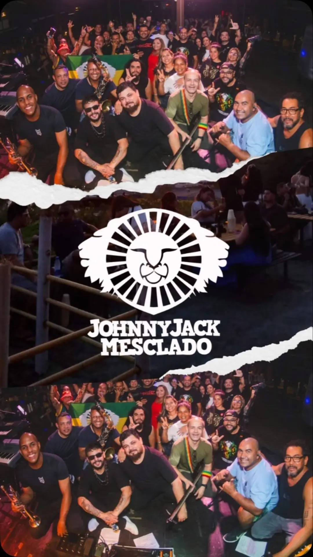 Flyer de Johnny Jack Mesclado