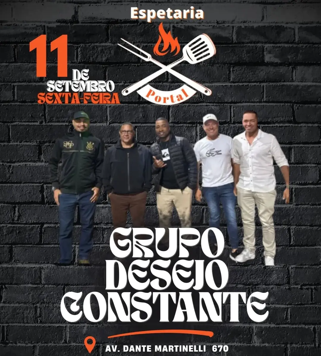 Flyer de Grupo Constante Desejo