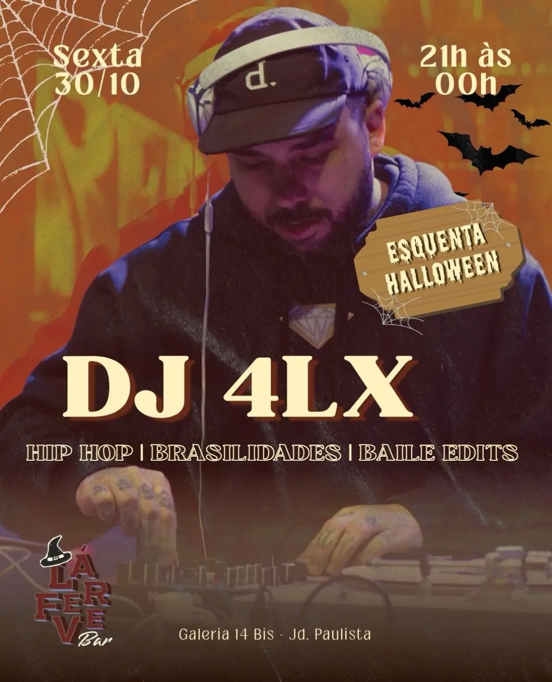 Flyer de DJ 4LX