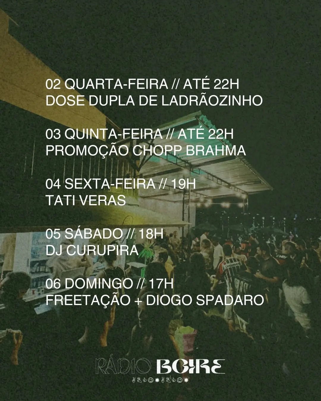 Flyer de Diogo Spadaro e freetacao