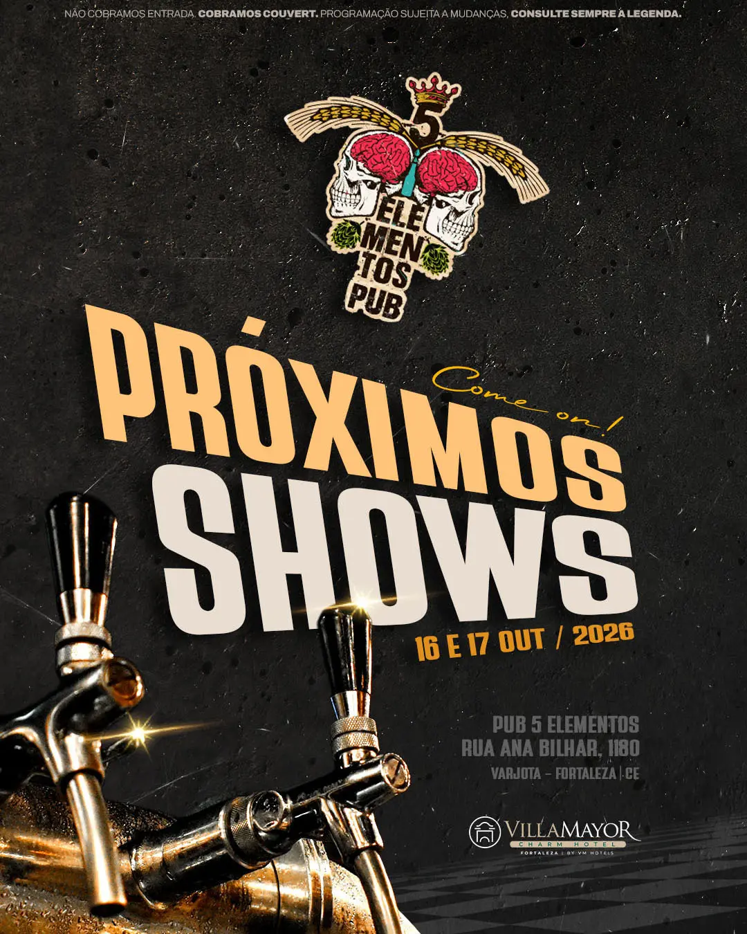 Flyer de Banda Polifônica, Banda SuperHot, DJ Cadu e DJ Caduh