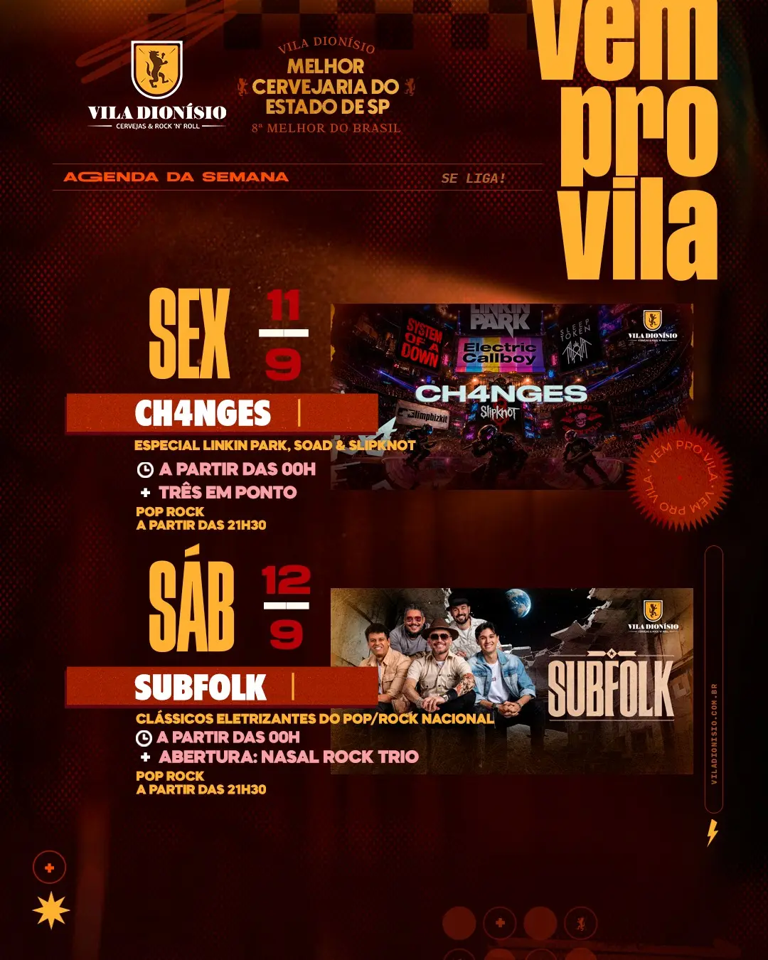 Flyer de Nasal Rocktrio