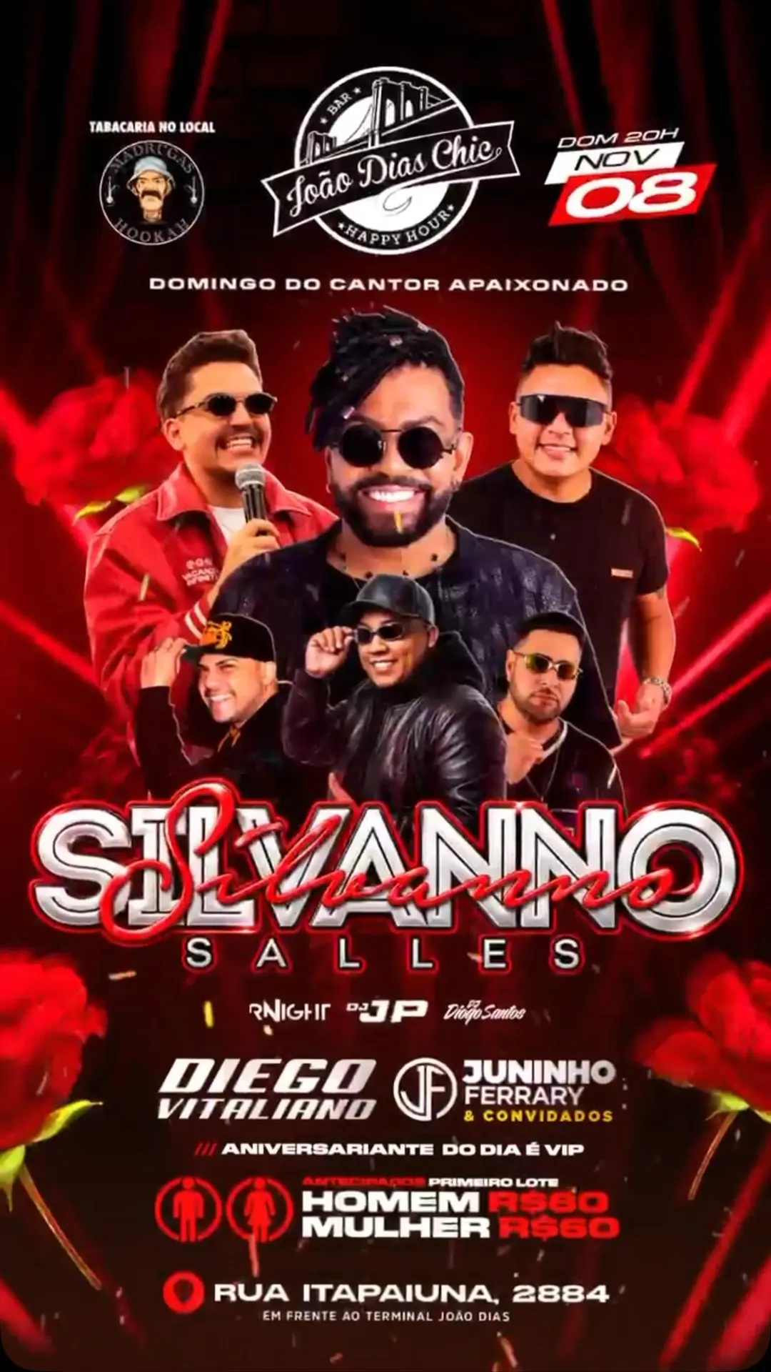 Flyer de Silvano Sales