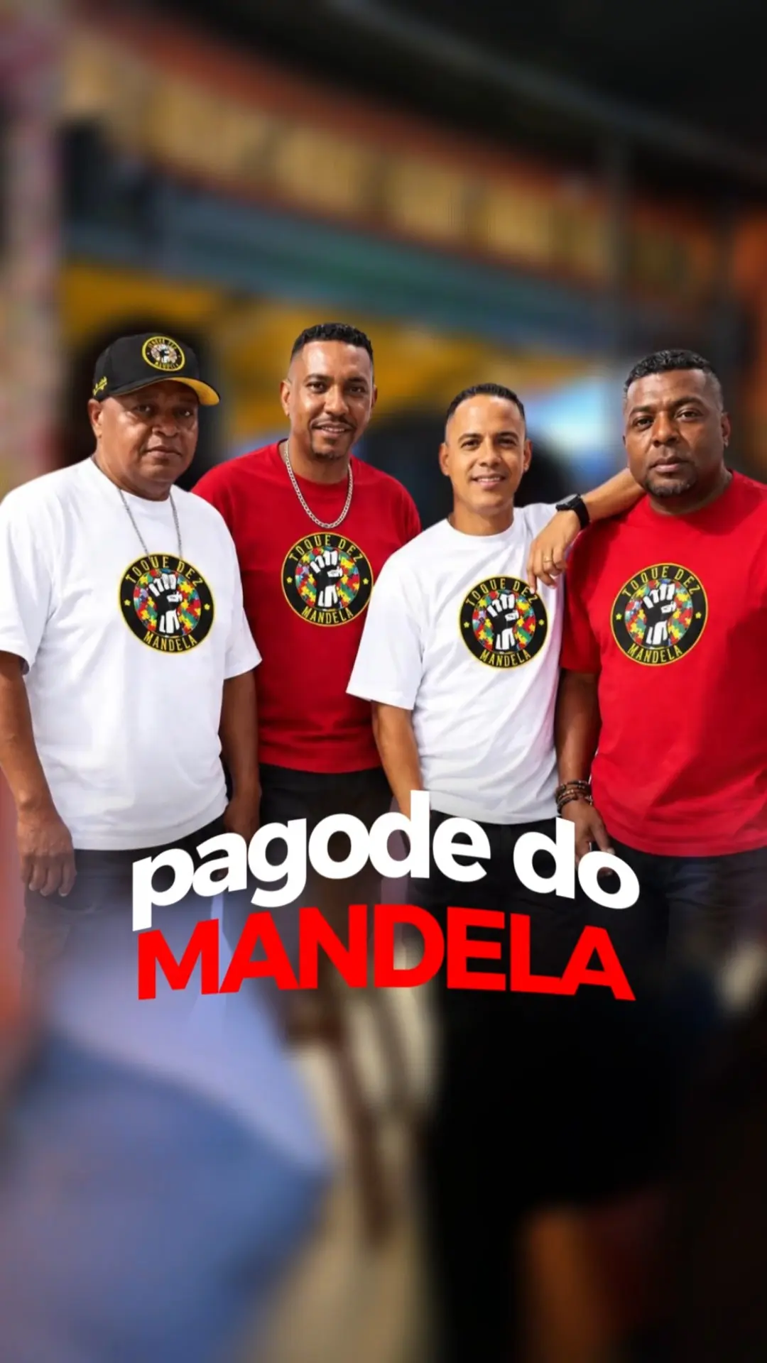Flyer de Pagode do Mandela