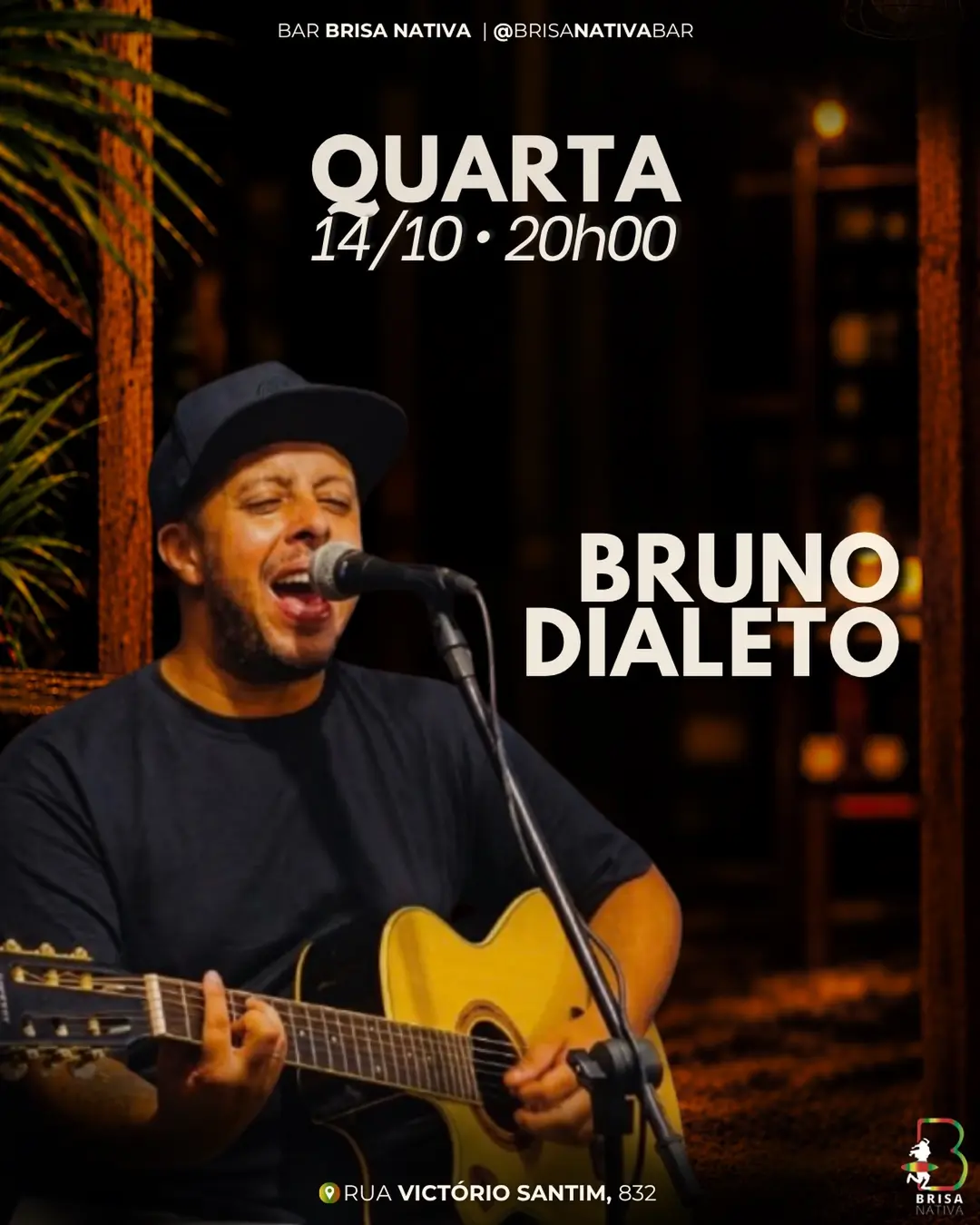 Flyer de Bruno Dialeto