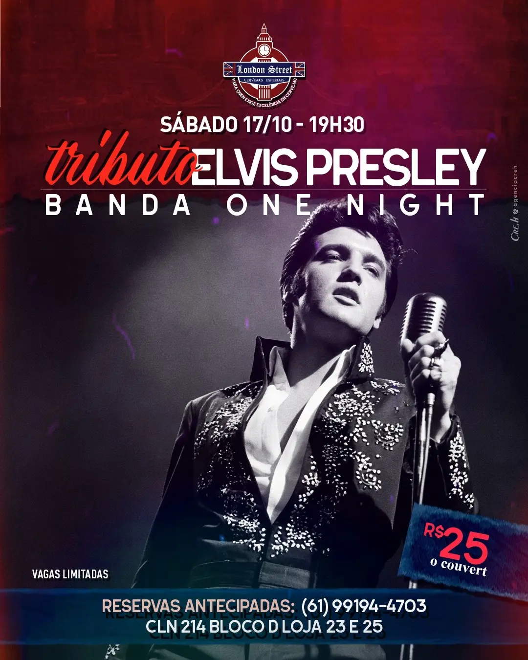 Flyer de Banda One Night
