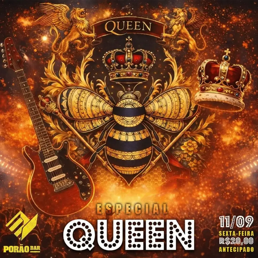 Flyer de Especial Queen