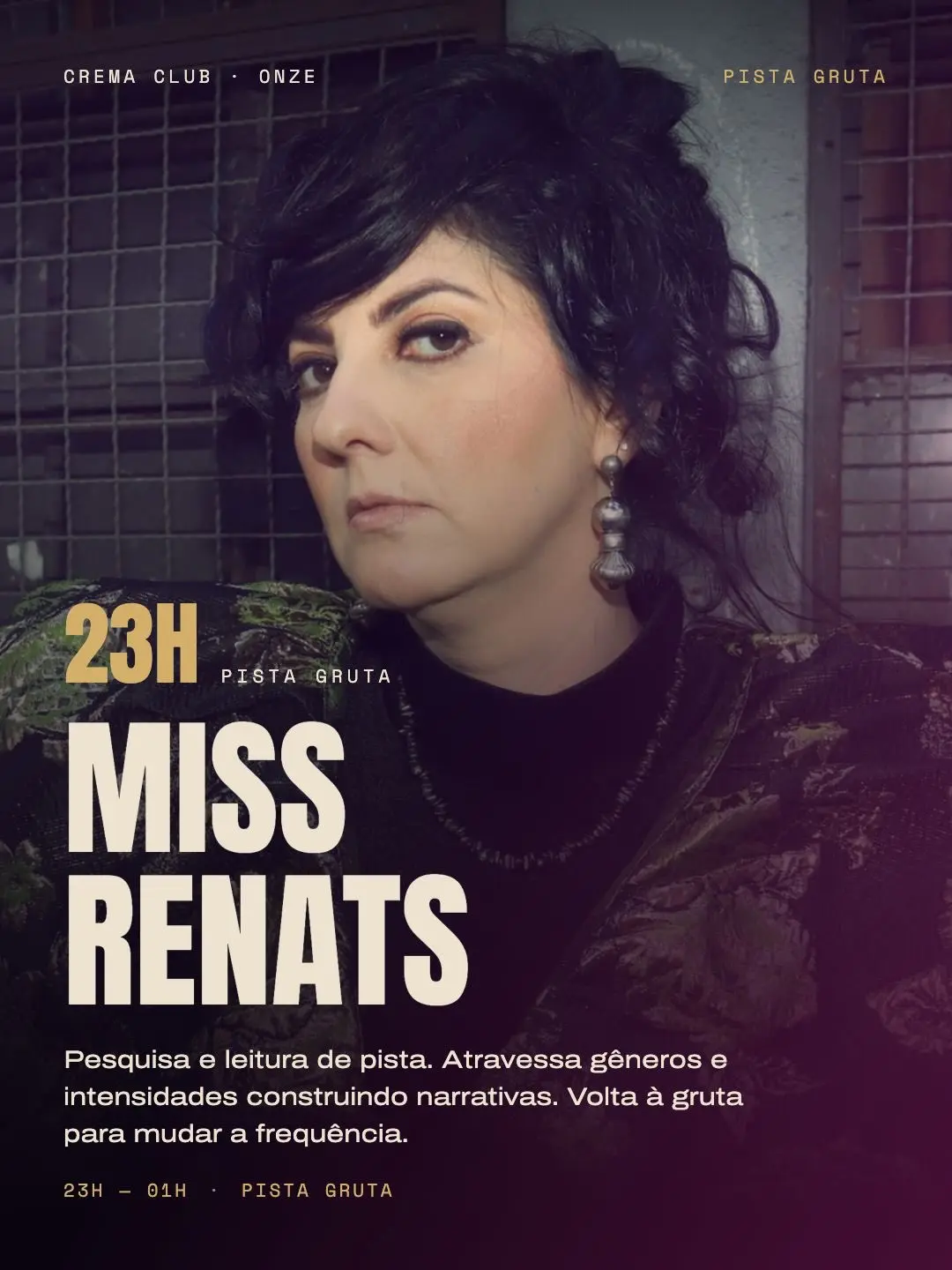 Flyer de Miss Renats, NuGrooves, Blasquez e NuGrooves DJs