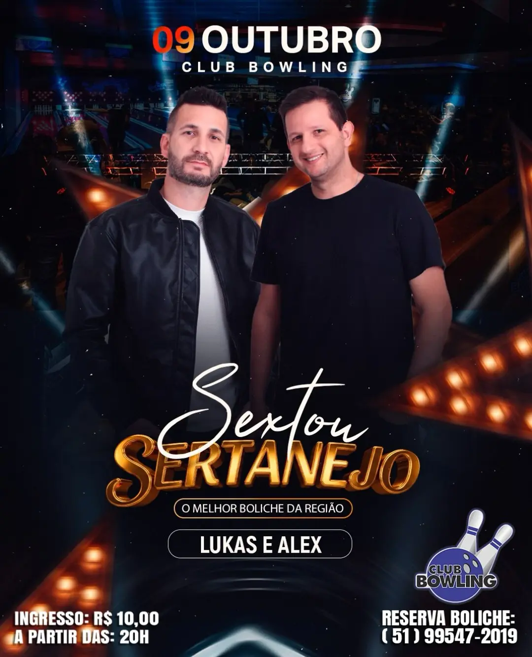 Flyer de Lukas & Alex