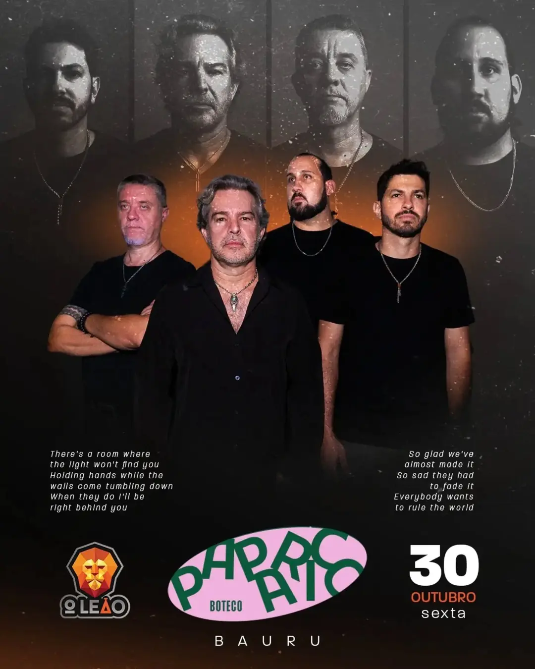 Flyer de Banda o Leão