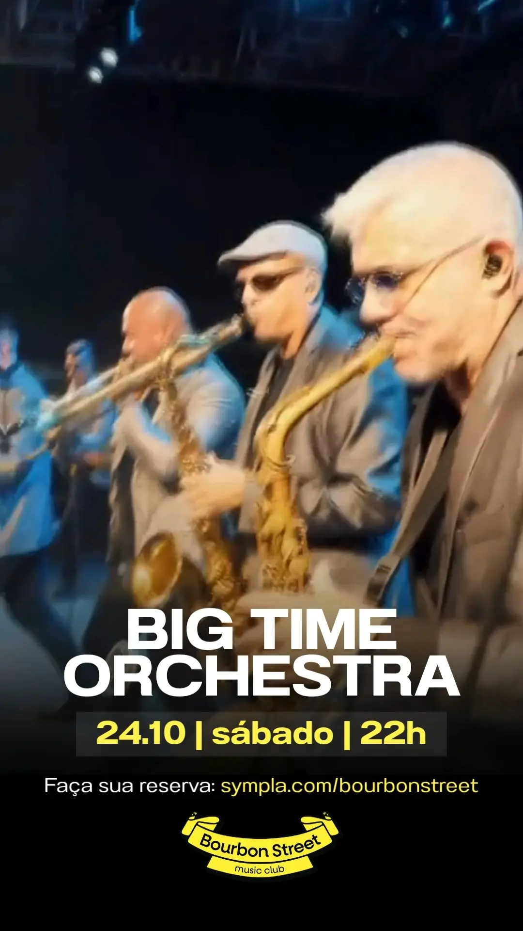Flyer de Big Time Orchestra