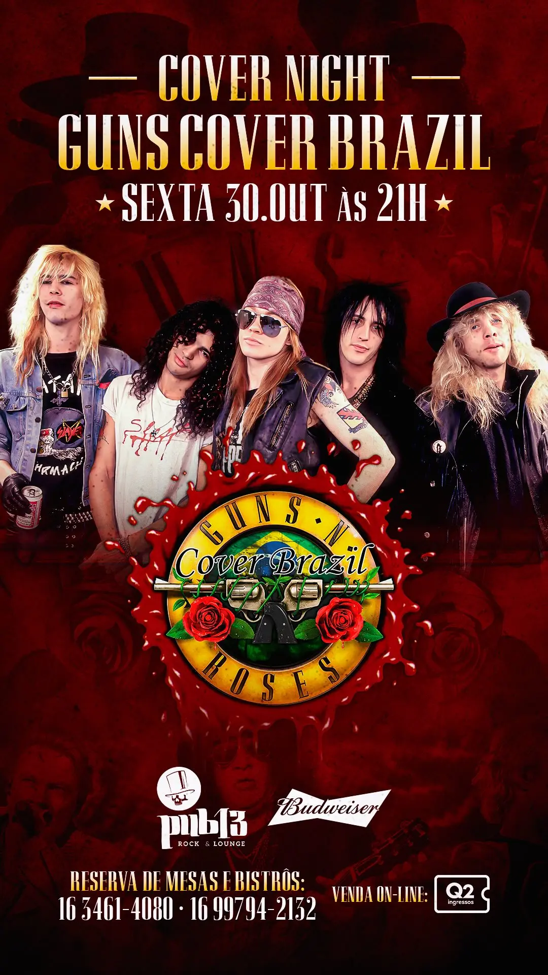 Flyer de Guns Cover Brazil