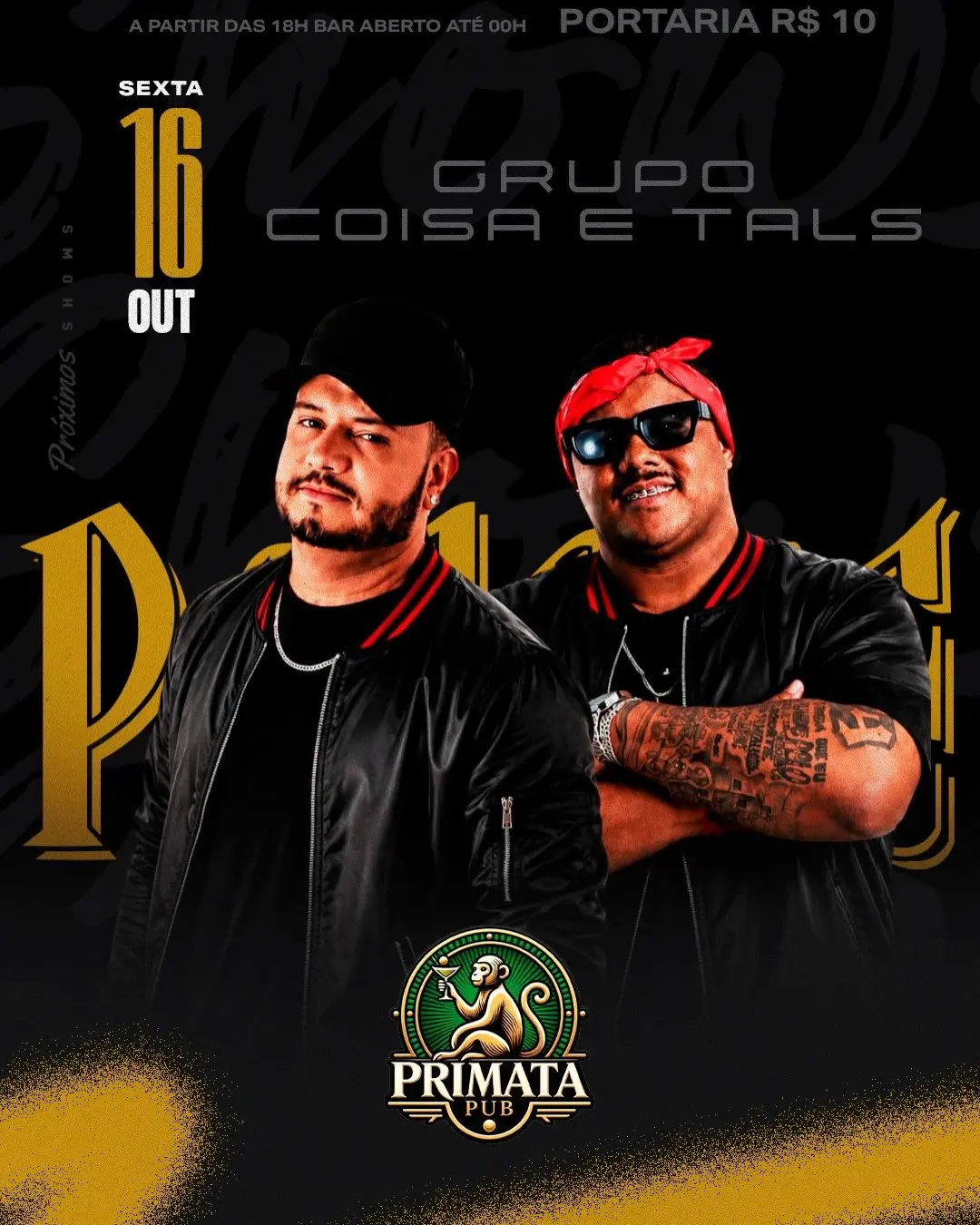 Flyer de Grupo 4 é Par