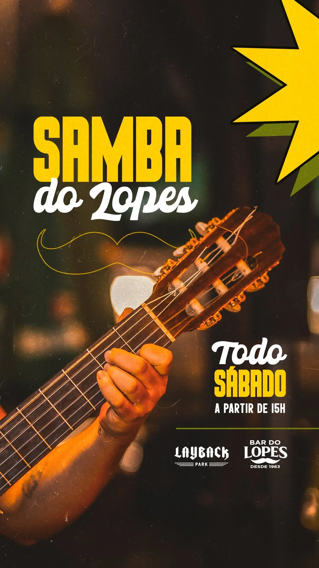 Flyer de DJ Deriz e Nossa Banda
