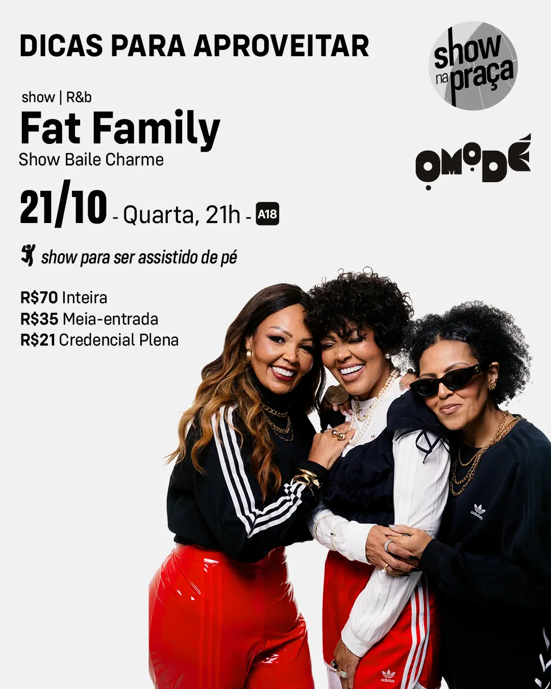 Flyer de Fat Family