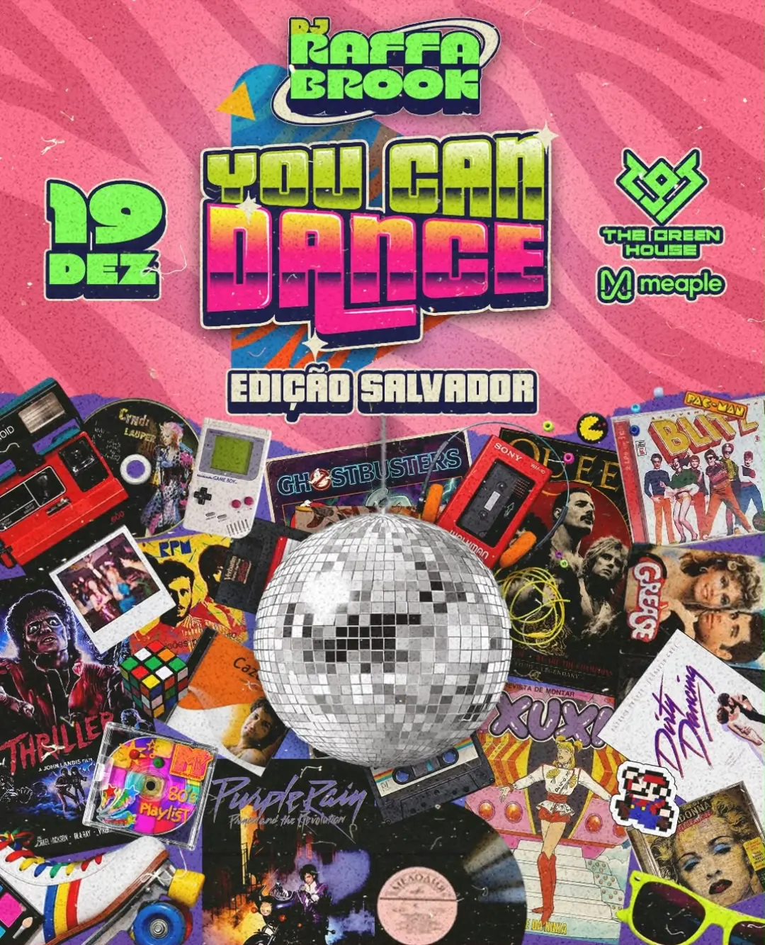 Flyer de DJ Raffa Brook