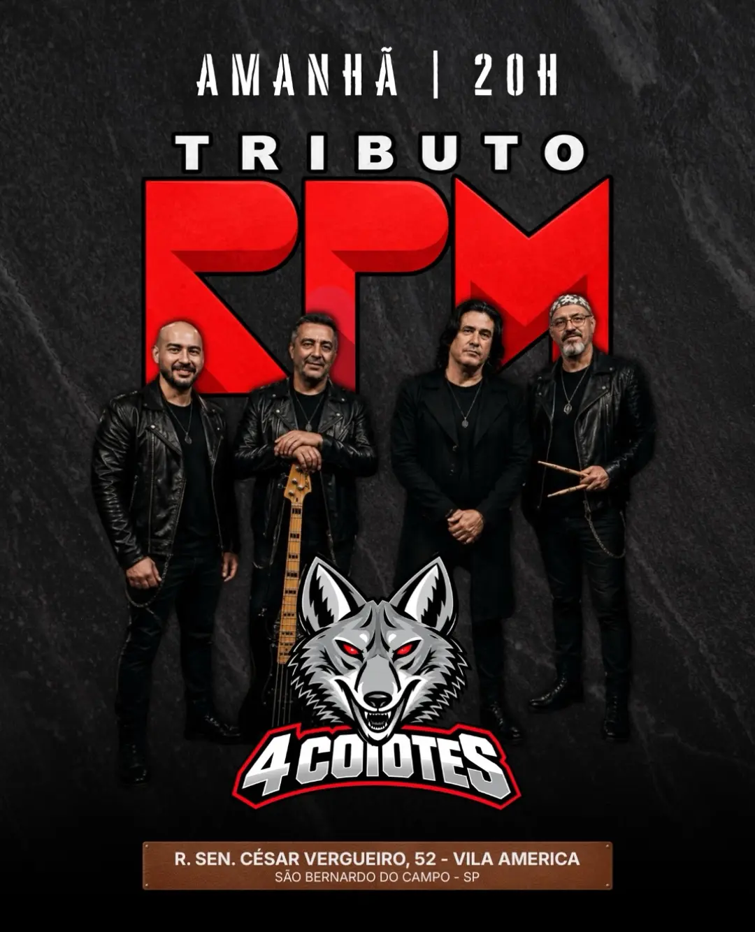 Flyer de 4coiotes.banda