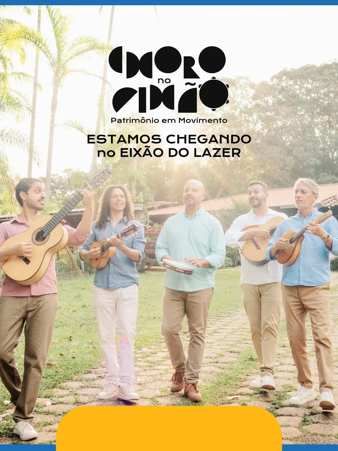 Flyer de Grupo Choro Livre e Jackson Delano