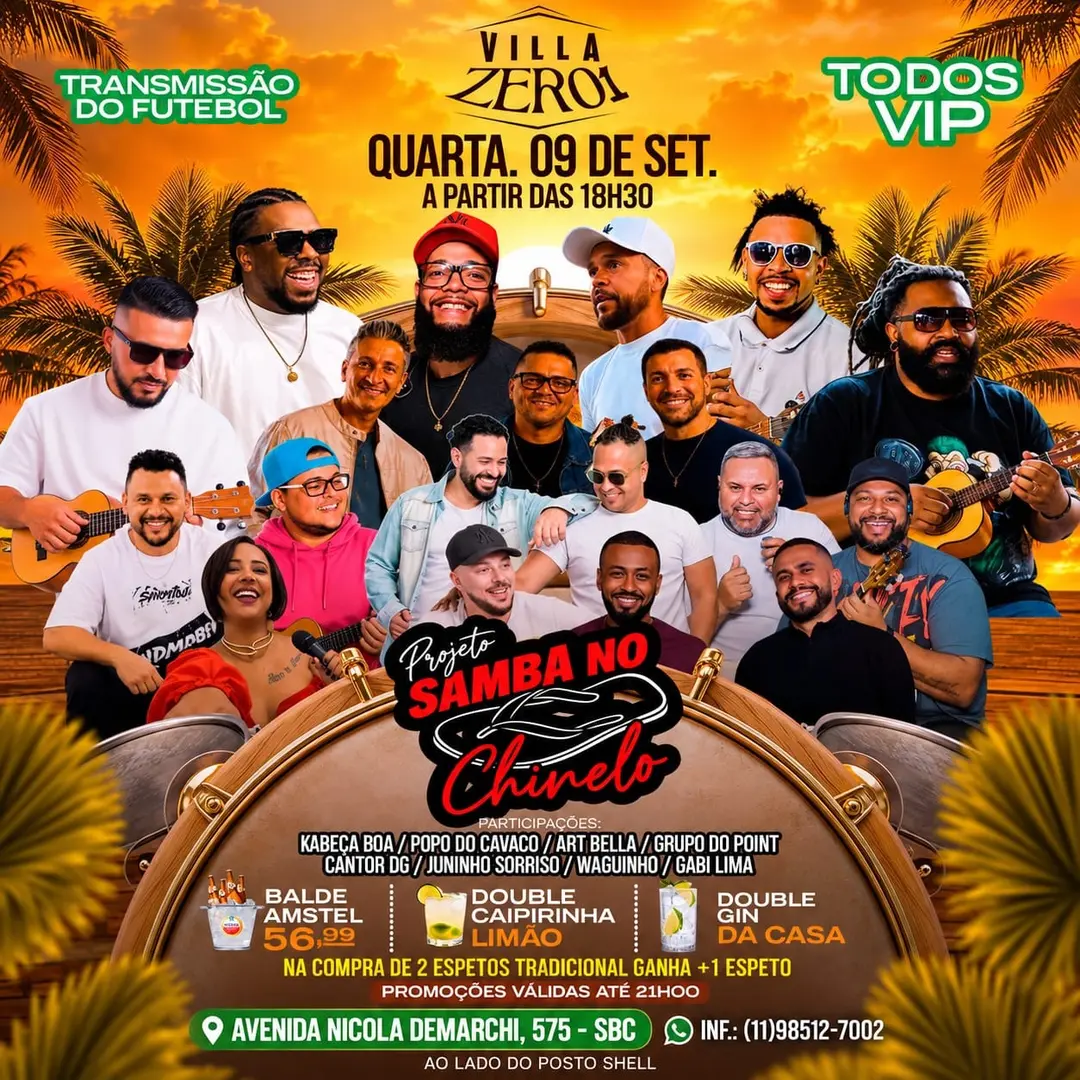 Flyer de Grupo DOPOINT, kabeça Boa e mais 6 artistas