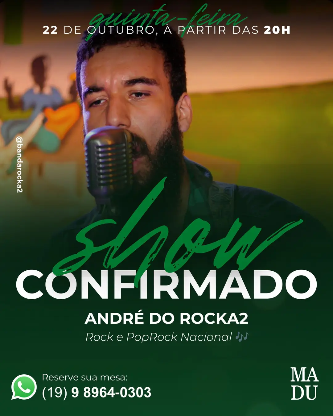 Flyer de André Martins