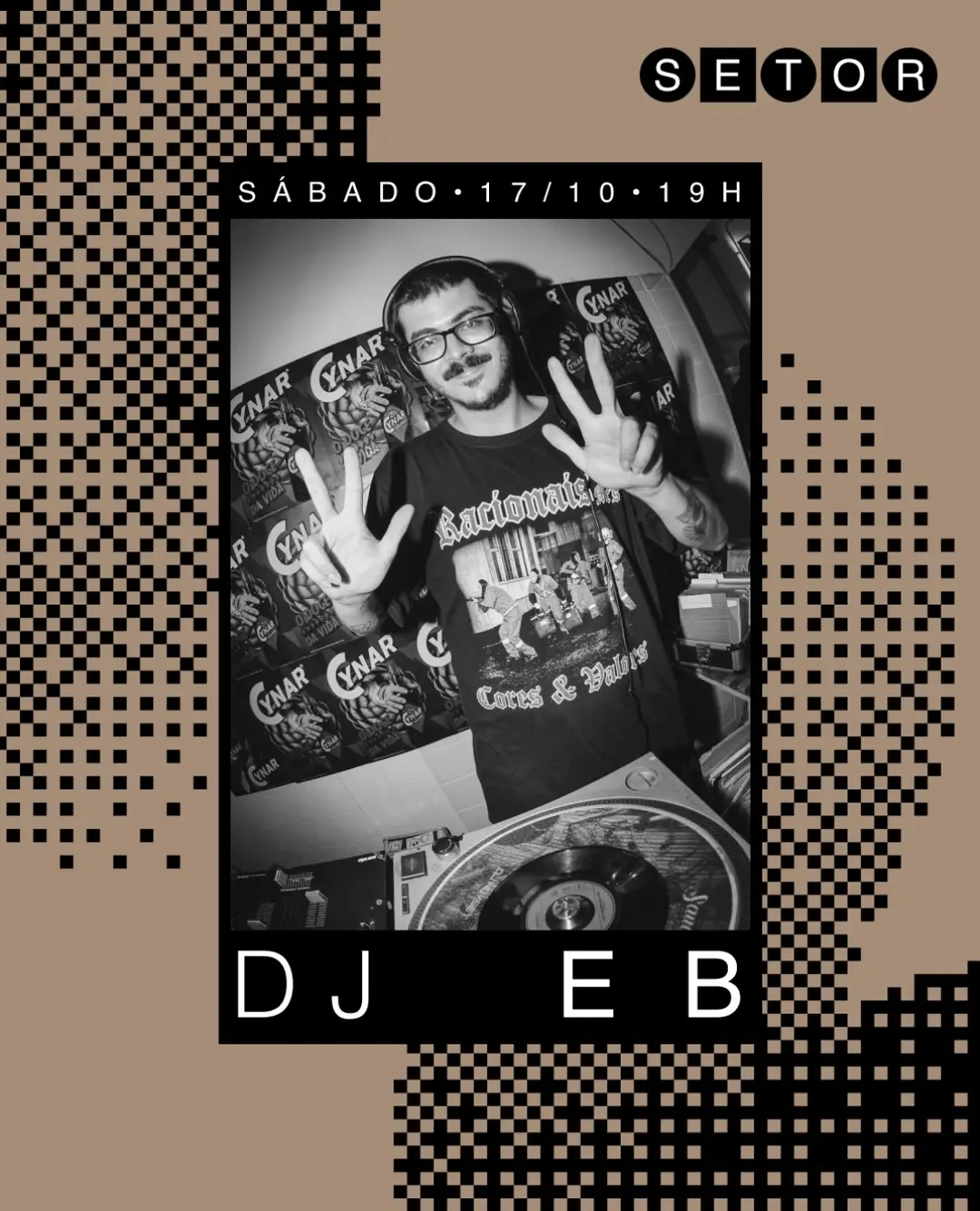Flyer de DJ E.B.