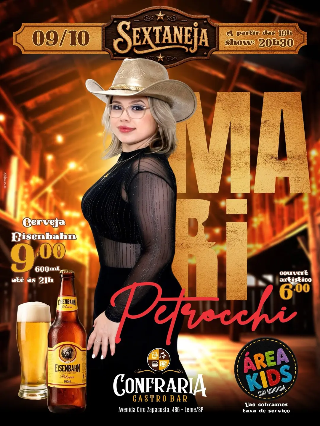 Flyer de Mari Petrocchi