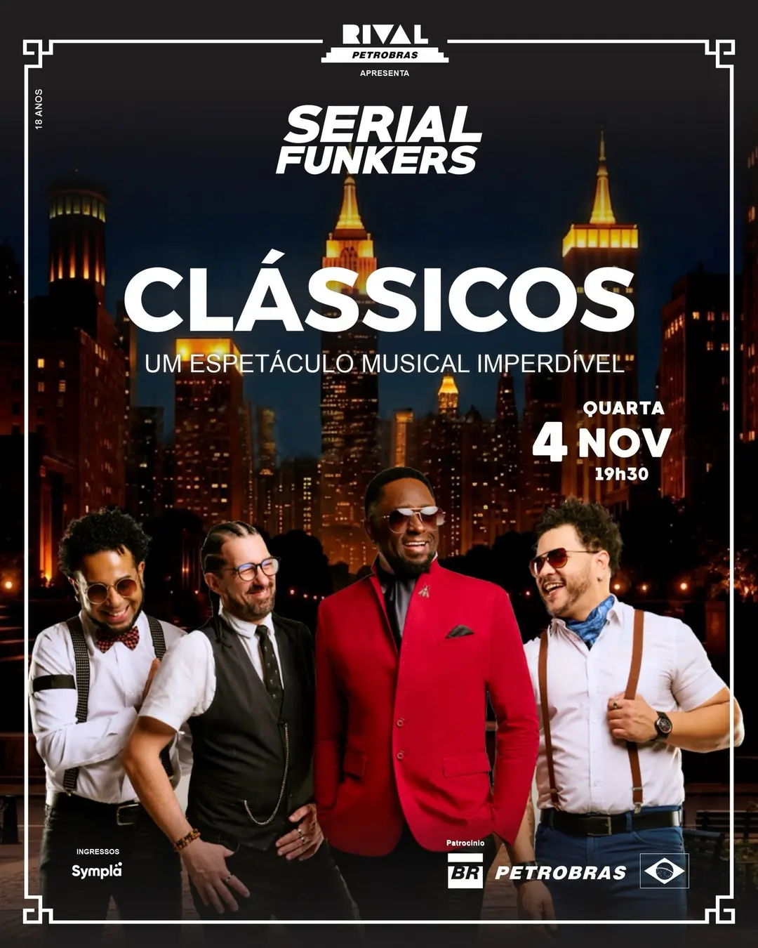 Flyer de Serial Funkers