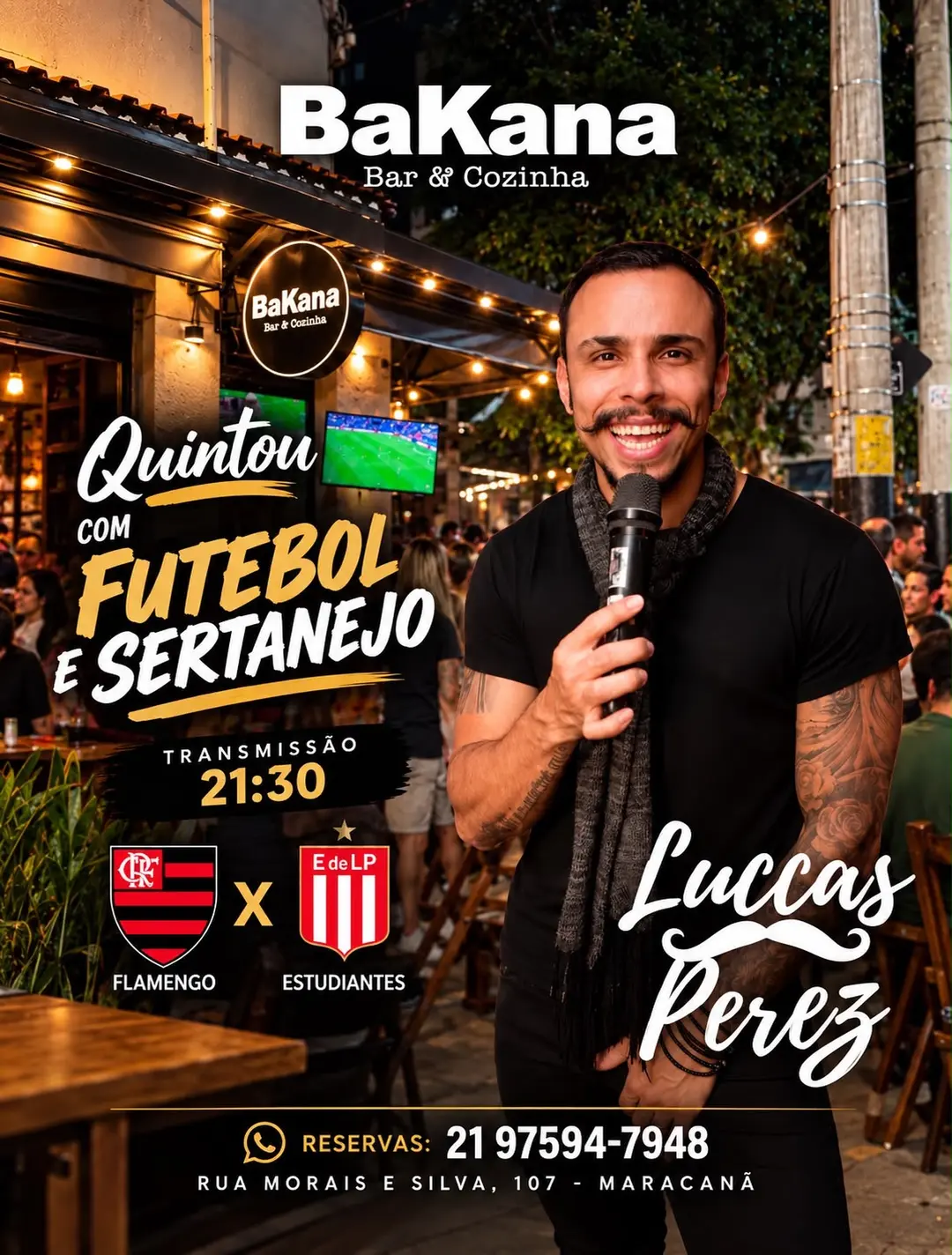 Flyer de Luccas Perez
