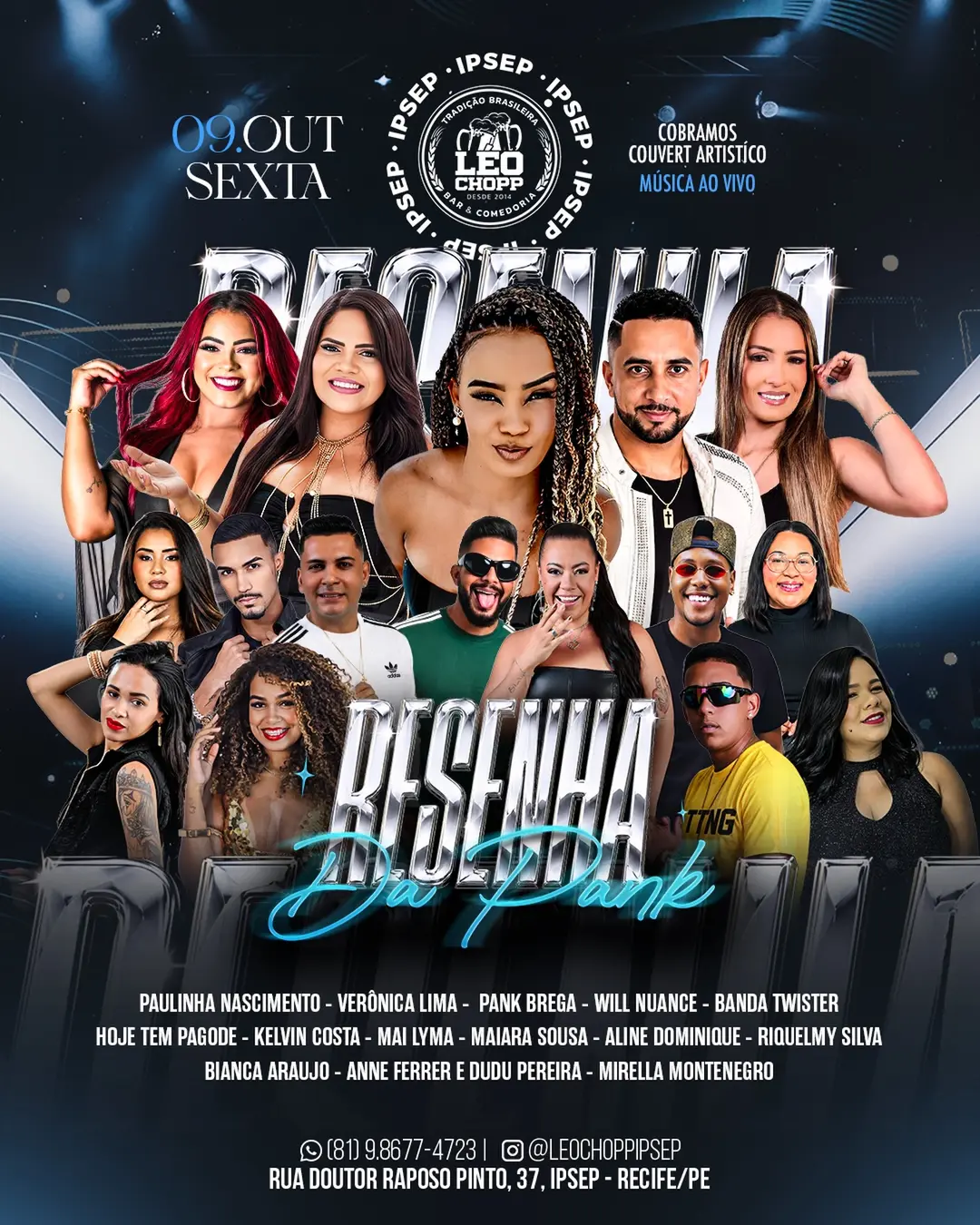 Flyer de PANK BREGA