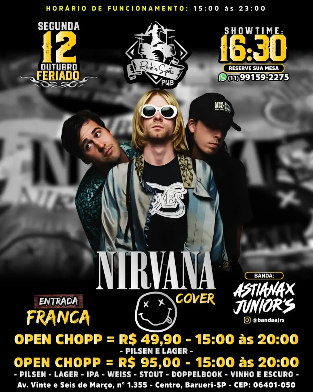 Flyer de Banda AJRS
