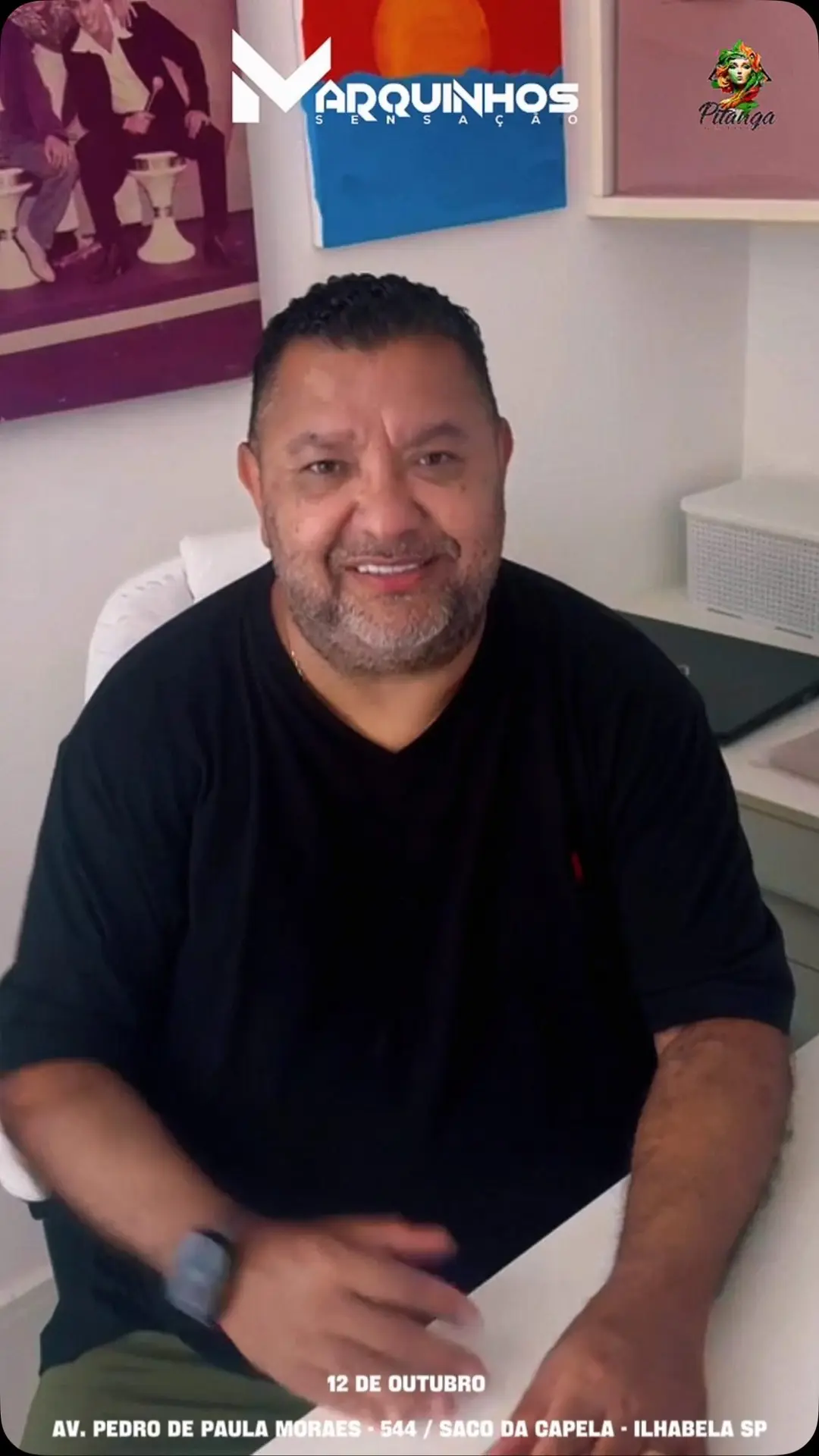 Flyer de Marquinhos Sensação