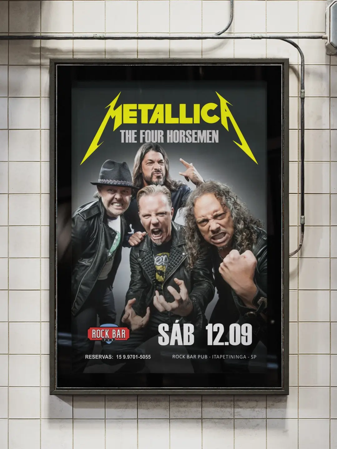 Flyer de The Four Horsemen
