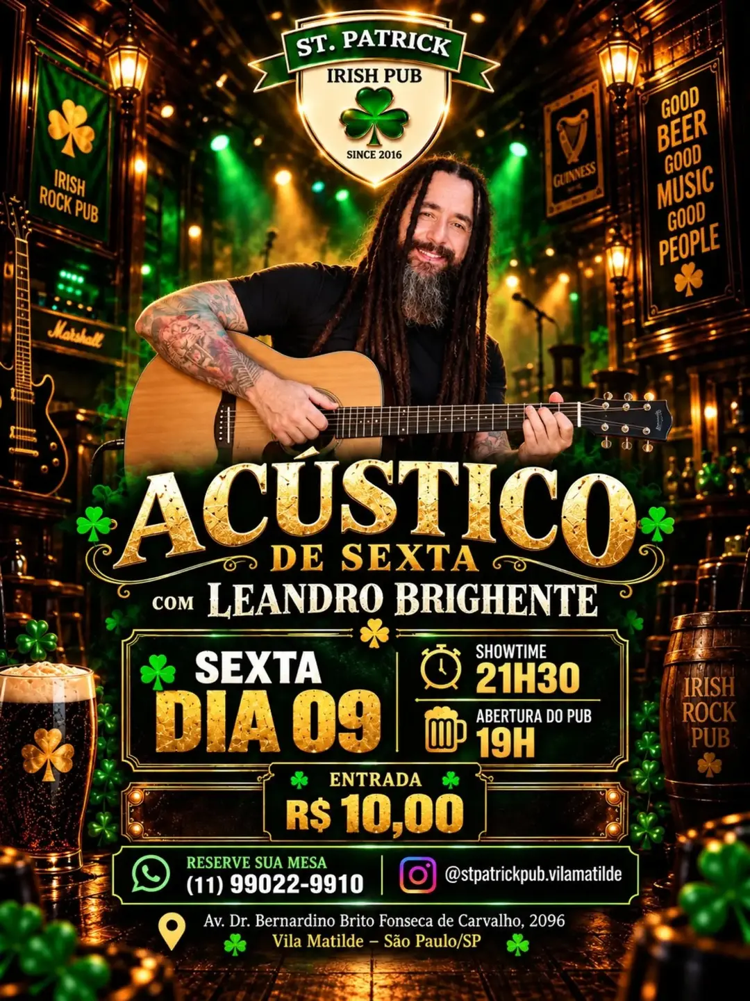 Flyer de Leandro Brighente