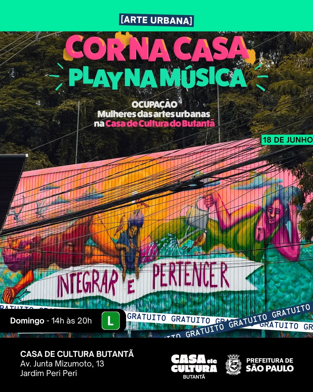 Flyer de Muc Sound, Anna Carvalho - DJ Lorac e mais 3 artistas