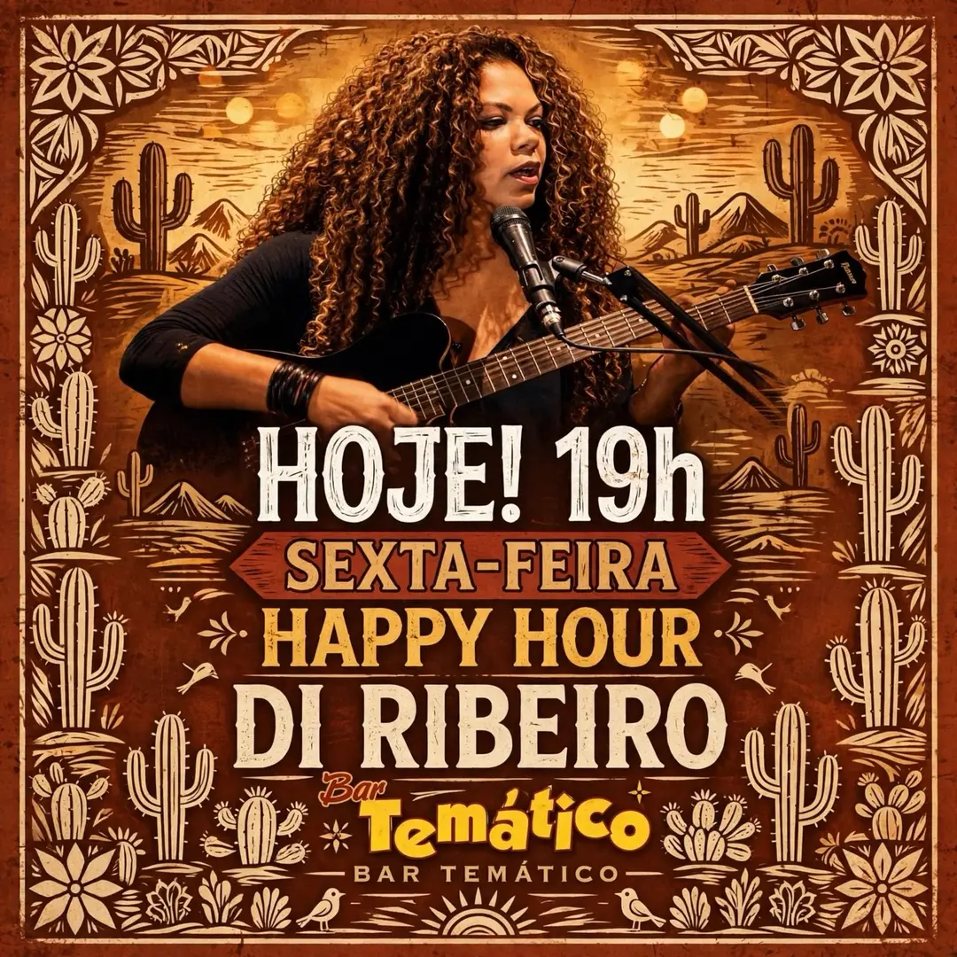 Flyer de Di Ribeiro