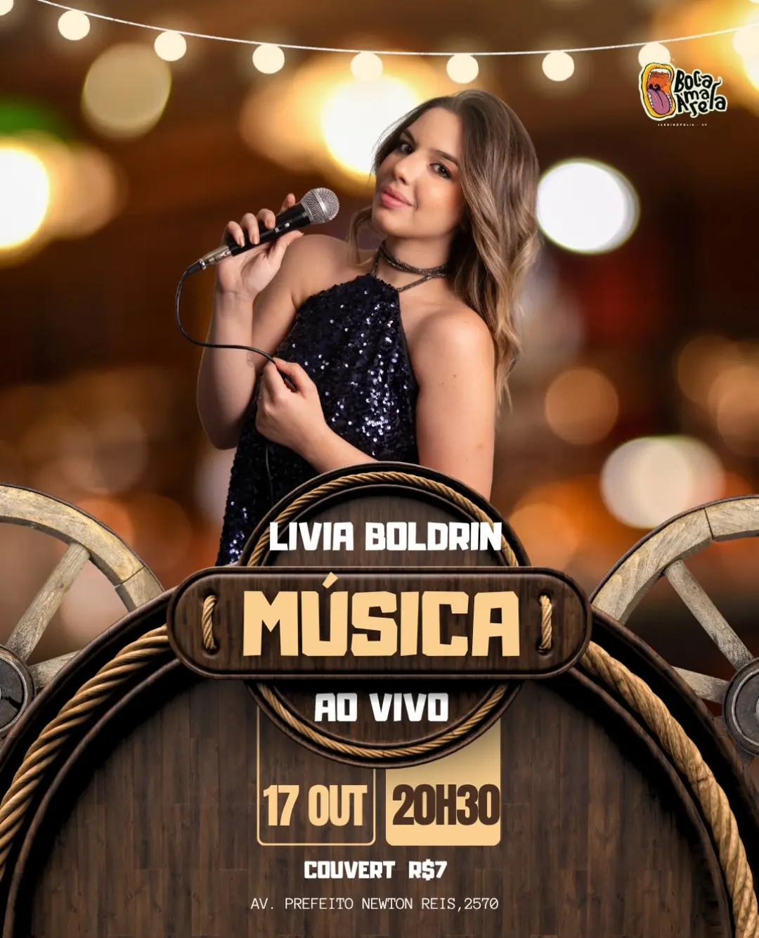 Flyer de Lívia Boldrini
