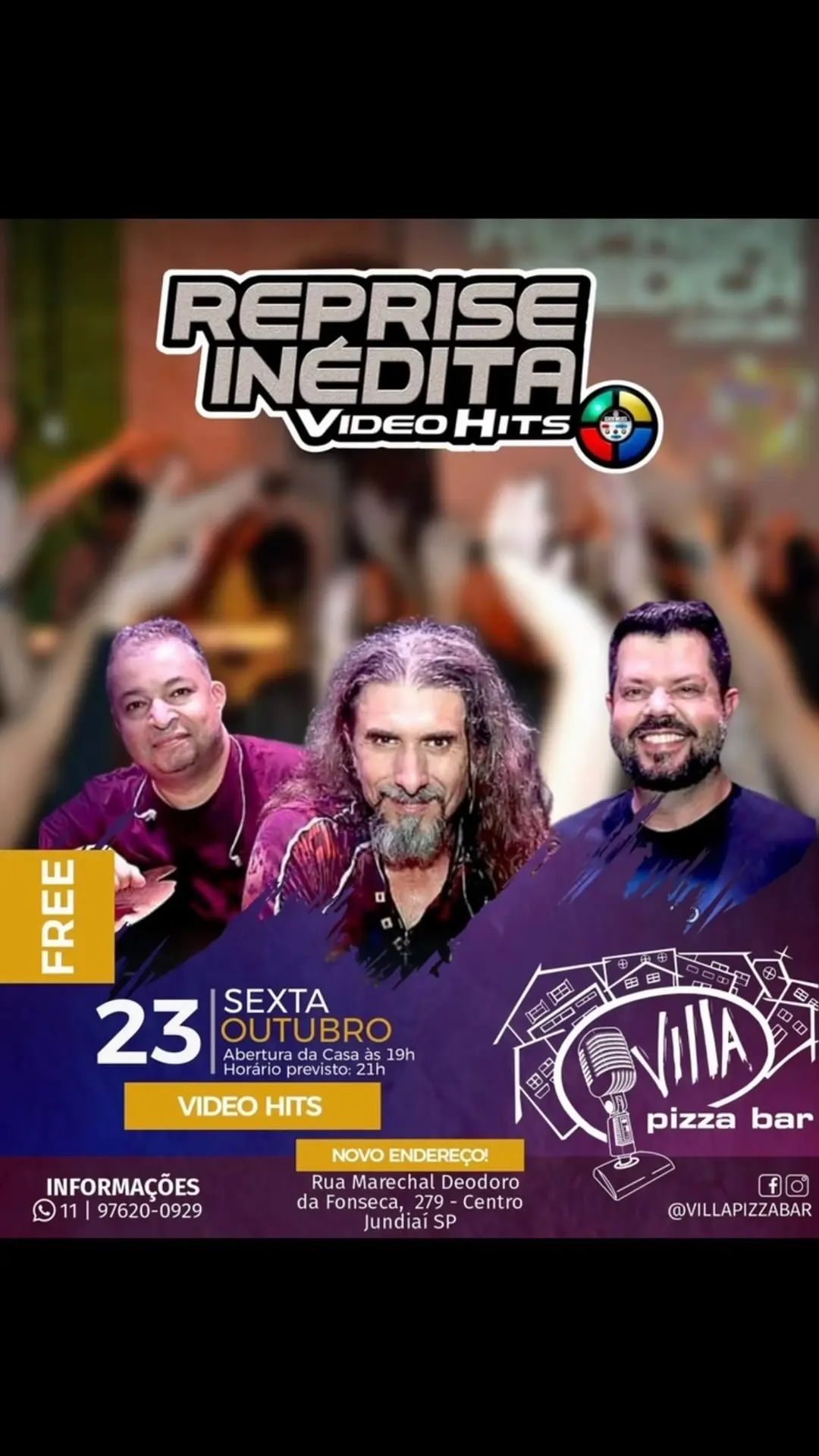 Flyer de Reprise Inédita