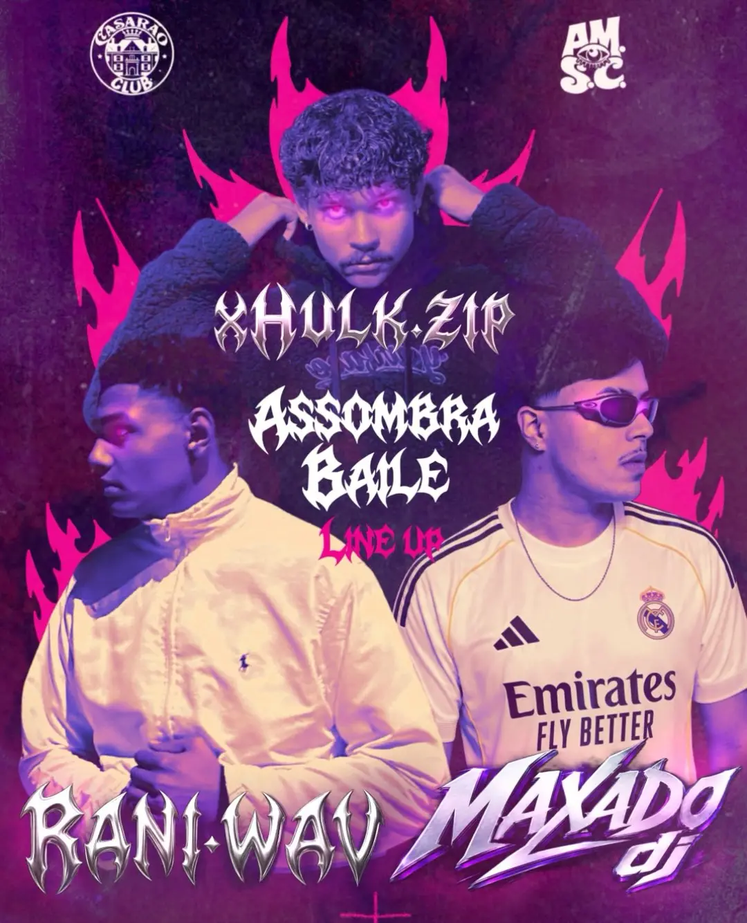 Flyer de Maxado, XHULK.ZIP e RANI-WAV