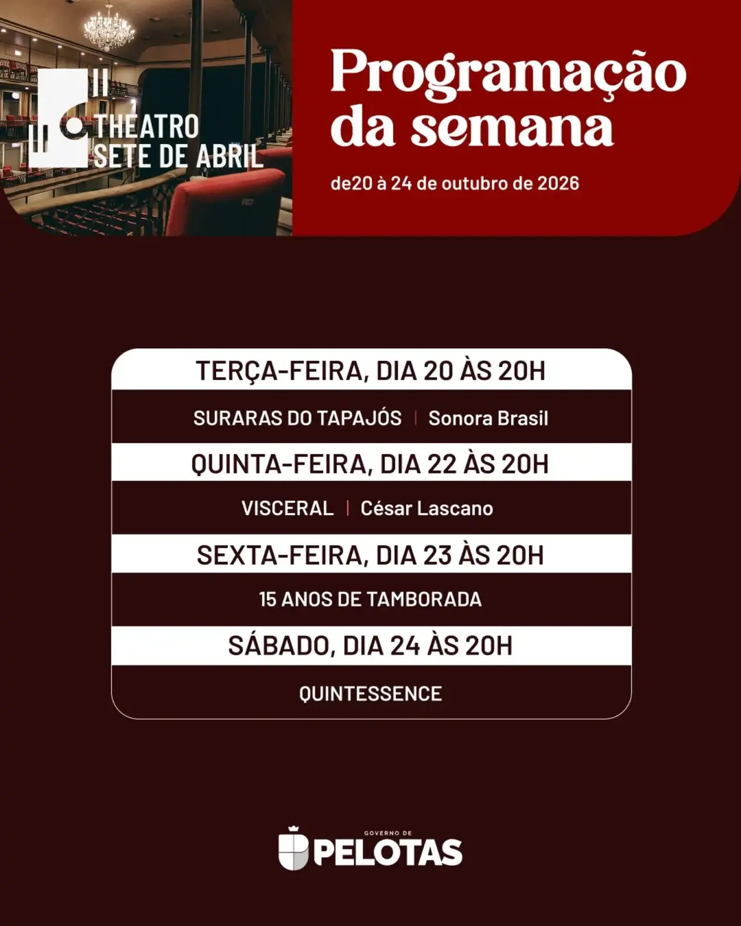 Flyer de Quintessence