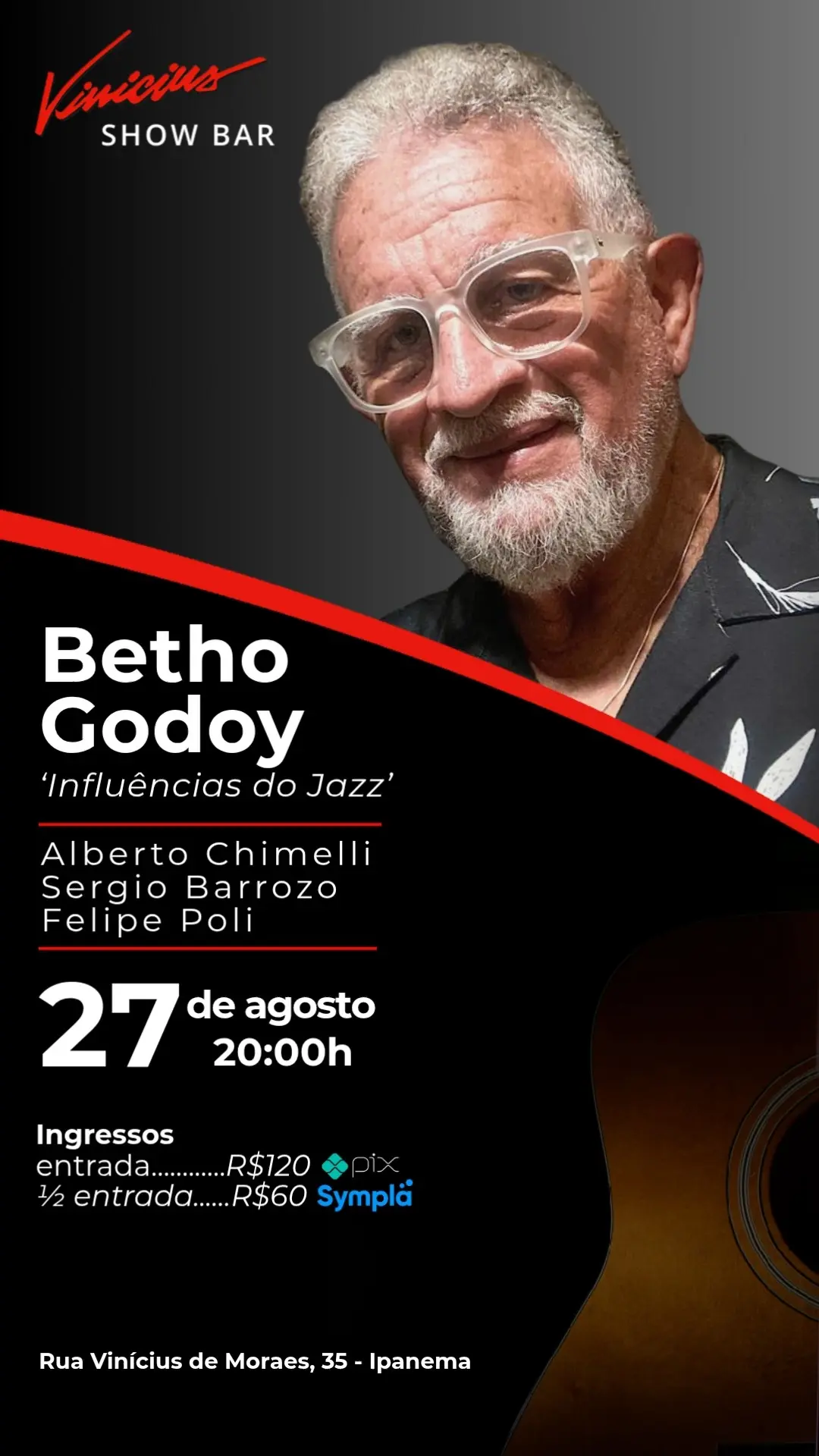 Flyer de Betho Godoy