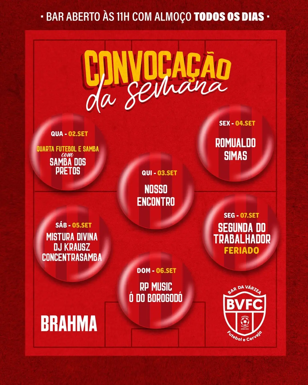 Flyer de Romualdo Simas