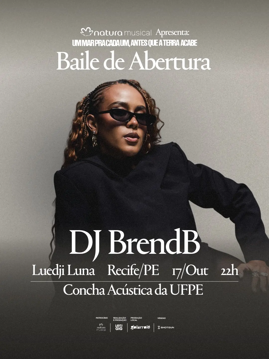 Flyer de Brenda Barros