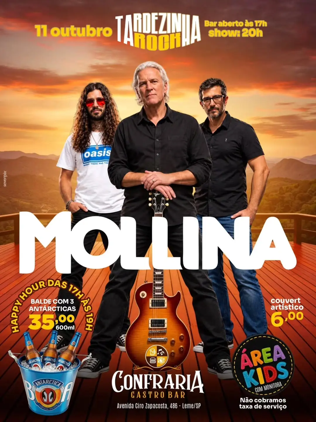 Flyer de Banda Mollina